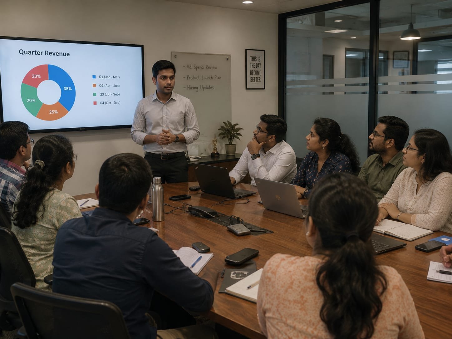 Enterprise technology consultation meeting